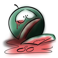 Crying watermelon and its glycemic index