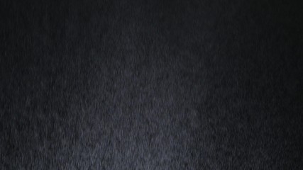 Rain on black background