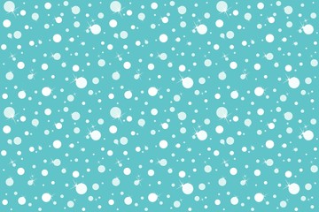 seamless pattern with dots on blue background