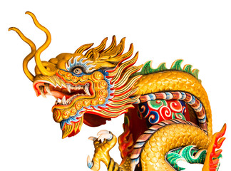 chinese style golden dragon