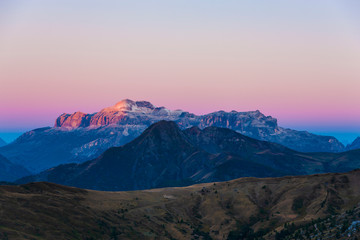 Fototapeta na wymiar Dolomites / Sella group