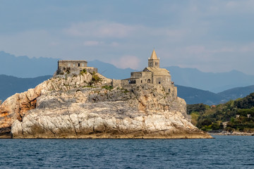 villages of the Cinque Terre, on the Ligurian coast, in Italy