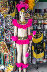 Fototapeta premium Traje típico de índia para festa folclore de bumba boi . São Luis,MA