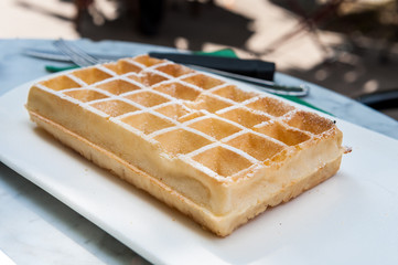 Belgium, Antwerp, Belgian waffle