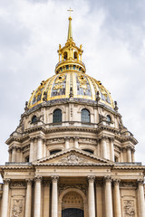 Fragments of Paris Saint Louis Chapel des Invalides. Saint Louis Chapel built in 1679 is the burial...