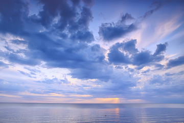 spring sky clouds background /