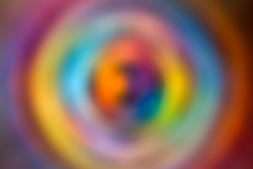Circle colorful blur graphic effects background.