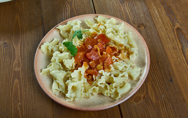 Campanelle pasta