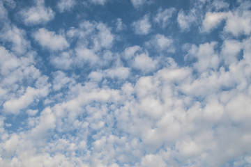 blue sky with clouds