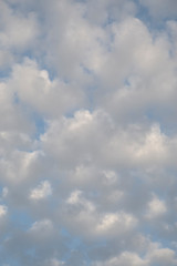 blue sky with clouds