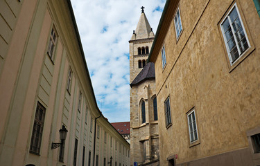 Fototapeta na wymiar Prague Castle Buildings