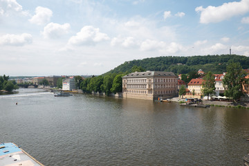 Prague Danube River