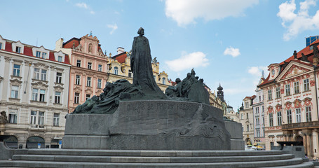 Prague Town Square Statues