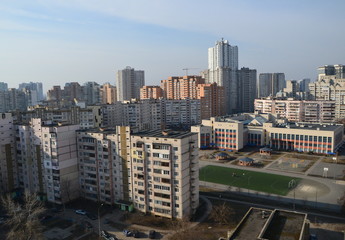view of town