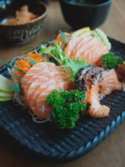 Japanese food : Shushi on the dish