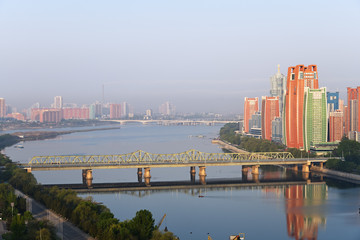 Pyongyang, capital of the North Korea. DPRK