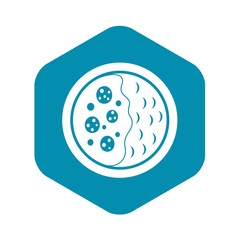 Asian soup icon. Simple illustration of asian soup vector icon for web