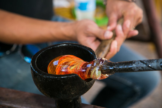 Glass blower