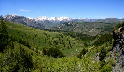 Hiking in the Wasatch Mountains of Utah
