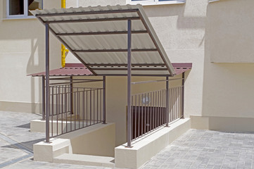 Entrance to a basement