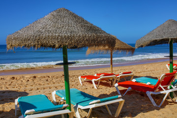 Falésia beach albufeira in Algarve Portugal