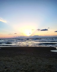 A crazy sunset in Israel Views of the Holy Land