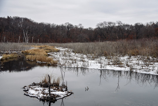 John Muir Park Along Ice Age National Scenic Trail In Wisconsin 