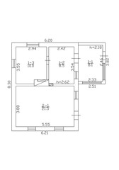 Floor plan 2d. Black&white floor plan. Floorplan