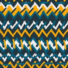 Abstract Ikat and boho style handcraft fabric pattern. Traditional Ethnic design for clothing and textile background, carpet or wallpaper
