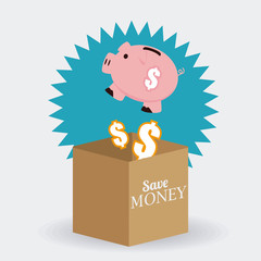 Shopping design, vector illustration.
