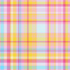 Tartan, plaid pattern seamless vector illustration. Checkered texture for clothing fabric prints, web design, home textile.	