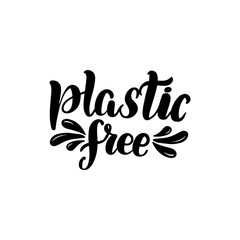 lettering plastic free