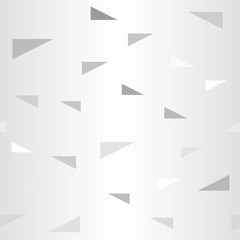 Gradient triangle pattern. Seamless vector background