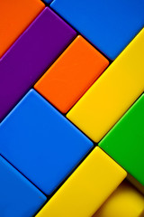 cheerful multicolor background of bright rectangles