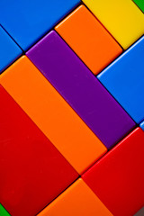 cheerful multicolor background of bright rectangles