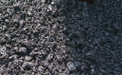 Fresh new Smooth asphalt road. 