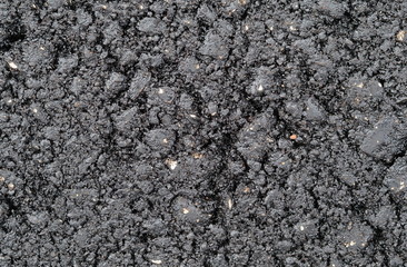 Fresh new Smooth asphalt road. 