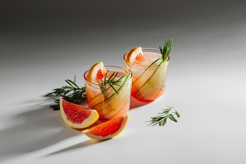 Grapefruit, Cucumber Gin Cocktail perfect for spring or summer!