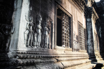 The famous Angkor Wat in Cambodia