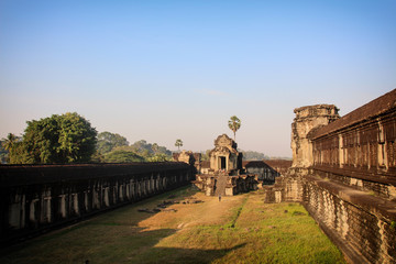 The famous Angkor Wat in Cambodia
