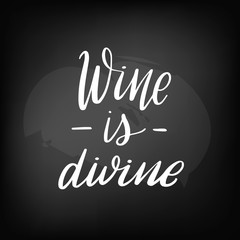 wine is divine