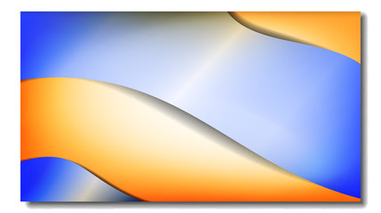 Background in blue and orange gradient color