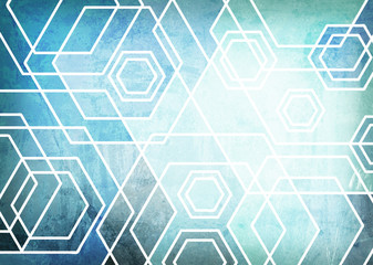 abstract geometric grunge background