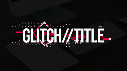 Color Glitch Title