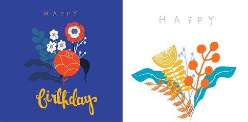 Colourful  floral pattern. vector background.