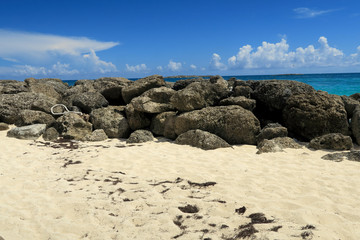 Rocks and Sand in Nassau