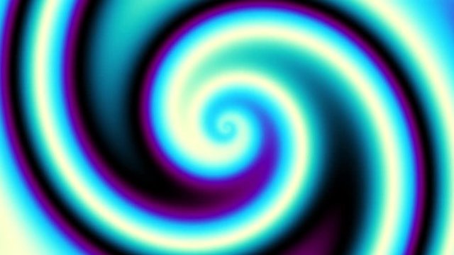 Endless spinning Revolving Spiral. Seamless looping footage. Abstract helix.
