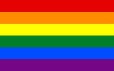 LGBT pride flag or Rainbow pride flag include of Lesbian, gay, bisexual, and transgender flag of LGBT organization. Vector
