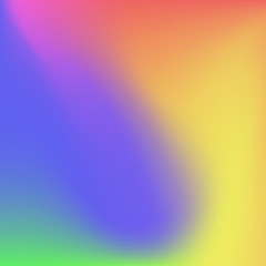 Bright colors gradient abstract soft background. Vector design.
