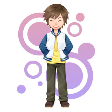 character boy vector